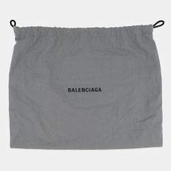 مملوكة مسبقًا حقيبة كتف لو كاجول سوداء أسطوانية جلد بالنسياغا