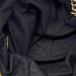 مملوكة مسبقًا حقيبة بالنسياجا "كراش" متوسطة جلد العجل أسود