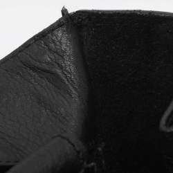 Pre Owned Balenciaga Papier A4 Mini Black Leather Tote