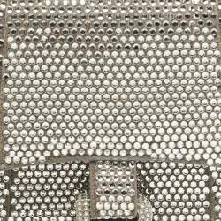 Pre Owned حقيبة بالنسياغا أورغلاس جلد نقش تمساح بيج بسلسلة ميني