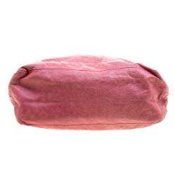 Pre Owned Balenciaga Rose Leather Classic Day RGGH Hobo