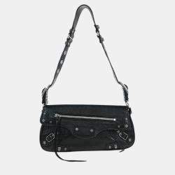 مملوكة مسبقًا حقيبة بالنسياجا لا كاغول سوداء