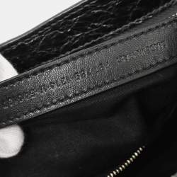 Pre Owned Balenciaga Silver Calfskin City Small Handbag