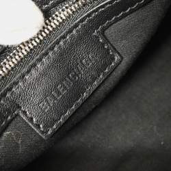 Pre Owned Balenciaga Silver Calfskin City Small Handbag