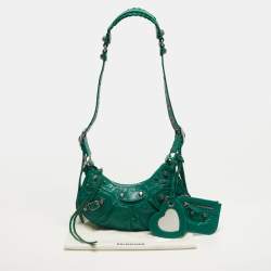 Pre Owned حقيبة كتف بالنسياجا لو كاجول جلد صغيرة جدا