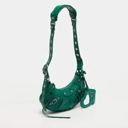 Pre Owned حقيبة كتف بالنسياجا لو كاجول جلد صغيرة جدا