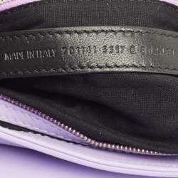 مملوكة مسبقًا Balenciaga Lindsay Small Light Purple Leather Shoulder Bag