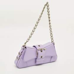 مملوكة مسبقًا Balenciaga Lindsay Small Light Purple Leather Shoulder Bag