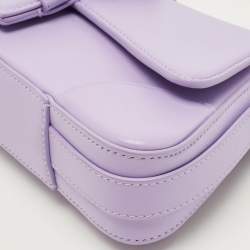 مملوكة مسبقًا Balenciaga Lindsay Small Light Purple Leather Shoulder Bag