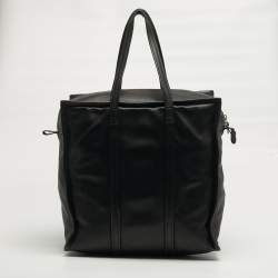 مملوكة مسبقًا Balenciaga Bazar Medium Black Leather Tote