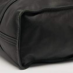 مملوكة مسبقًا Balenciaga Bazar Medium Black Leather Tote