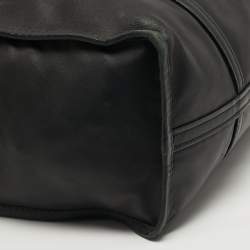 مملوكة مسبقًا Balenciaga Bazar Medium Black Leather Tote