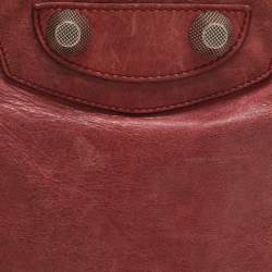 مملوكة مسبقًا حقيبة بالنسياغا جايتت 12 داي جلد خروف جاكنيث