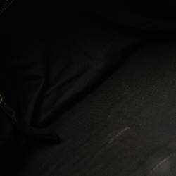 Pre Owned حقيبة بالنسياغا دفيل نايلون شبكي وجلد أزرق/أسود حلولسكواش