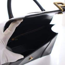 مملوكة مسبقًا حقيبة بالنسياغا أورغلأس جلد عجل ناعم متوسط