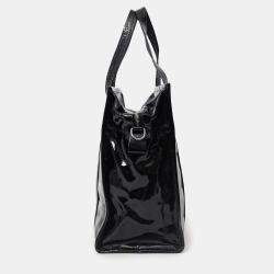 مملوكة مسبقًا Balenciaga Black Patent Leather Bazar Shopping Tote