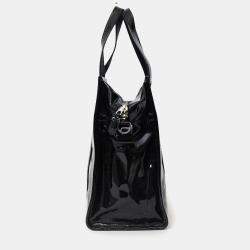 مملوكة مسبقًا Balenciaga Black Patent Leather Bazar Shopping Tote
