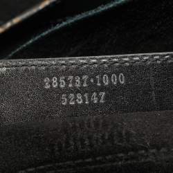 مملوكة مسبقًا حقيبة بالنسياجا جيوب جلد أسود وسويدي توت