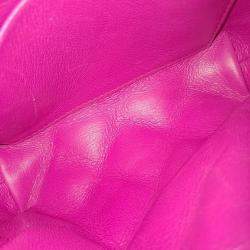 Pre Owned حقيبة كروس بودي بالكاميرا مبطنة حرف B جلد وردي بالنسياغا