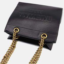 مملوكة مسبقًا Balenciaga Black Leather Duty Free Small