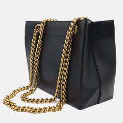 مملوكة مسبقًا Balenciaga Black Leather Duty Free Small