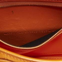 مملوكة مسبقًا Balenciaga Hourglass  Small Croc Embossed LeatherTop Handle Bag