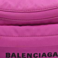 Pre Owned Balenciaga Explorer Pink Nylon Belt Bag