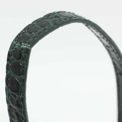 Pre Owned حقيبة بالنسياجا أورجلاس صغيرة جلد منقوش بكروك بتصميم يد أعلى