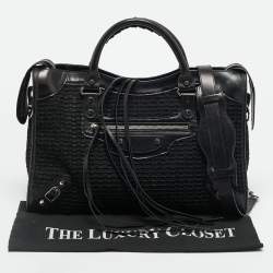 Pre Owned حقيبة بالنسياجا سيتي كلاسيك RGH جلد برتقالي