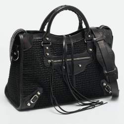 Pre Owned حقيبة بالنسياجا سيتي كلاسيك RGH جلد برتقالي