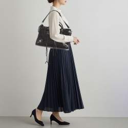 Pre Owned حقيبة بالنسياجا سيتي كلاسيك RGH جلد برتقالي