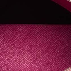 مملوكة مسبقًا Balenciaga Ville XXS Fuchsia Leather Satchel