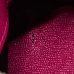 مملوكة مسبقًا Balenciaga Ville XXS Fuchsia Leather Satchel