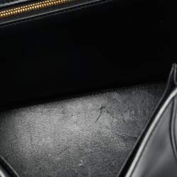 Pre Owned حقيبة بالنسياغا هورغلاس متوسطة جلد أسود بيد علوية