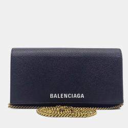 مملوكة مسبقًا Balenciaga Black Leather Crossbody Bag (581166)