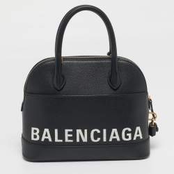 Pre Owned Balenciaga Ville Small Leather Bag