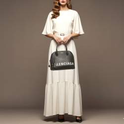 Pre Owned Balenciaga Ville Small Leather Bag