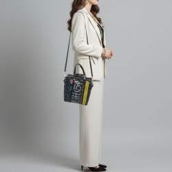 Pre Owned حقيبة جلد متعددة الألوان غرافيتي إكس إس بازار بالنسياغا