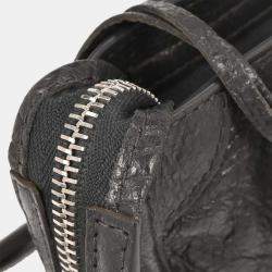 Pre Owned Balenciaga Gray Classic Nano City 2way Handbag