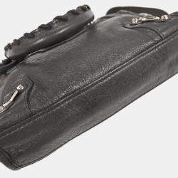 Pre Owned Balenciaga Gray Classic Nano City 2way Handbag