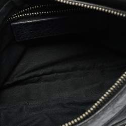 Pre Owned حقيبة كروس بودي بالنسياجا كلاسيك جلد أسود