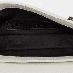 Pre Owned Balenciaga White XS Lambskin Le Cagole Sling Bag