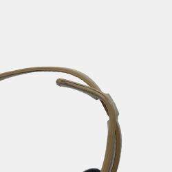 Pre Owned حقيبة بالنسياجا نيو كلاسيك بحجم صغير جلد بيج 2way