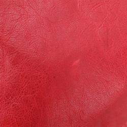 Pre Owned Balenciaga Red Lambskin Tote Bag