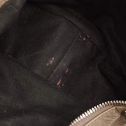 Pre Owned Balenciaga Le Cagole Small Beige Leather Shoulder Bag