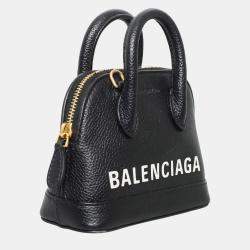 Pre Owned Balenciaga Ville Top Handle Mini Bag