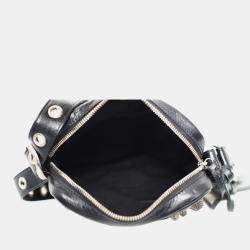 Pre Owned Balenciaga Black Leather Le Cagole Crossbody Bag