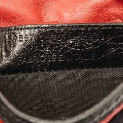 Pre Owned Balenciaga Explorer Red/Black Leather Crossbody Bag