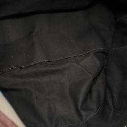 Pre Owned Balenciaga Bazar Large Multicolor Striped Leather Shopper Tote