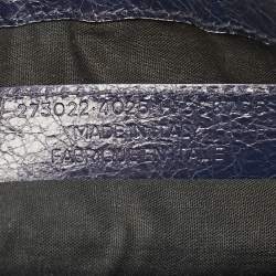 مملوكة مسبقًا حقيبة كلتش بالنسياغا كلاسيك كليب إم أرينا جلد رصاصي